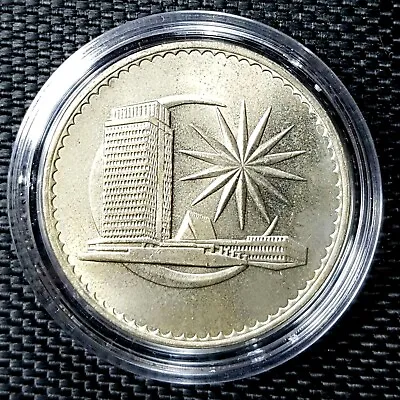 RARE 1971 MALAYSIA Satu Ringgit ($1) CoinKM#9.1Ø33.5mm (+FREE1 Coin) #15556 • $38
