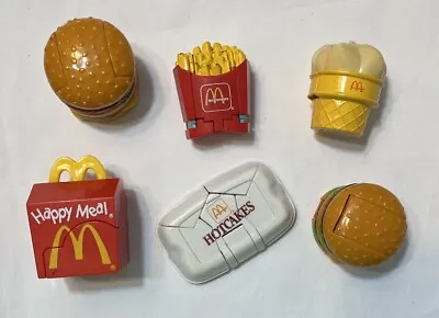 Vintage McDonald’s Happy Meal Changeables Food Transformers Lot Classic 80s Toys • $29.99