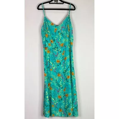 Long Tall Sally Sleeveless Floral Midi Dress Women's Size 16 • $38