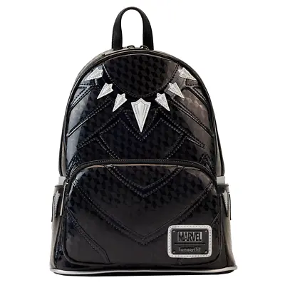 Loungefly Black Panther Mini Backpack Shine Cosplay Avengers Wakanda Marvel Bag • £54.99