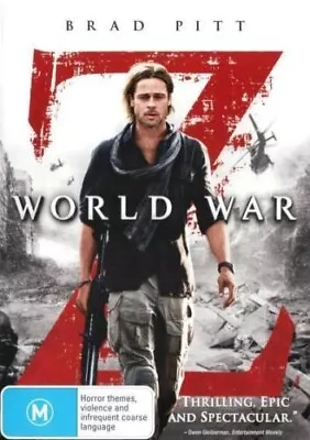 WORLD WAR Z (2013) New Dvd BRAD PITT *** • $5.90