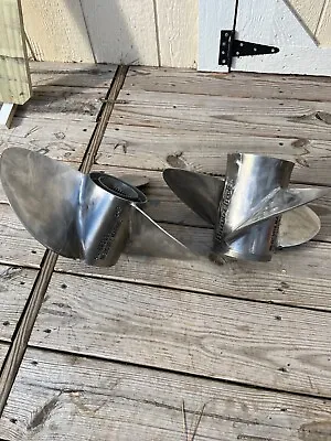 Mercruiser Bravo 3 Propeller Set Very Good Condition With Tools • $325