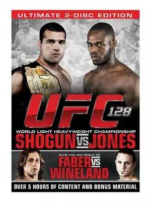 UFC 128: Shogun Vs. Jones - DVD By Mauricio RuaJon Jones - VERY GOOD • $8.49