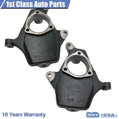 $149.29 • Buy Pair 2''Drop Lowering Spindles Kit For 07-17 Chevy GMC Silverado Sierra 1500