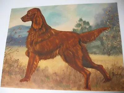 £44.26 • Buy Hunting Dog RETRIEVER- Oil Acrylic Painting Signed, Helen Kimberl, UNFRAMED