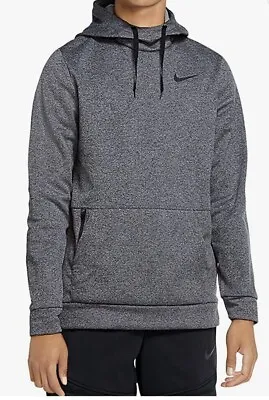 NIKE Men's Therma DRI FIT Zip Pocket Pullover Hoodie CU6214-071 Sz S M L • $34.99