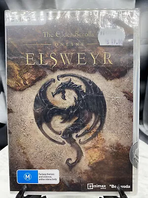 The Elder Scrolls Online  ELSWEYR - PC Mac DVD ROM Game Brand New Factory Sealed • $50