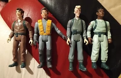 4 Ghostbusters 6  ACTION FIGURES KENNER 1984 & 1987 EGON PETER FRIGHT WINSTON • £19.99