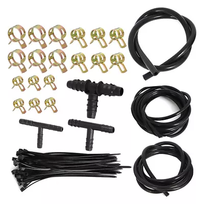 $26.99 • Buy Engine Room Silicone Air Vacuum Hose Dress Up Kit Black For Toyota 1997-2022