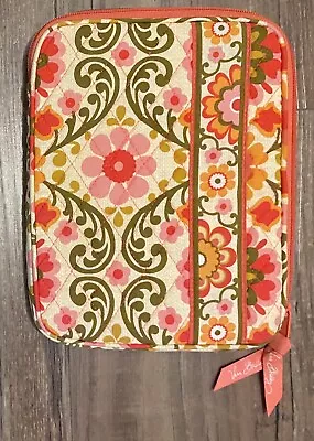 VERA BRADLEY Folkloric Tablet Ipad E Reader Quilted Padded Book Case Sleeve • $8.99