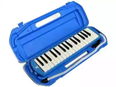 Xsound Melodica Keyboard 32 Keys Blue With Hard Case Piano Musical Mouthpiece • $36