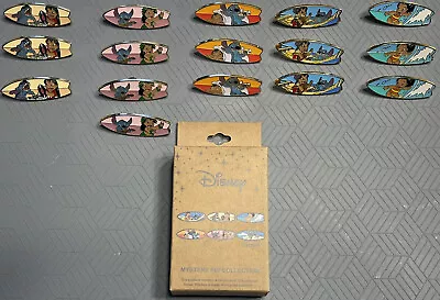 Disney Lilo & Stitch Surfboard Portraits Pin Blind Box **Hula” Pin • $10