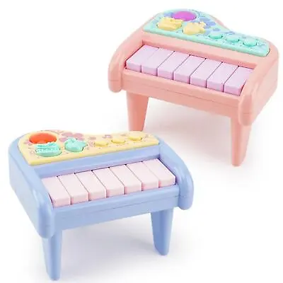 Baby Piano Toy Portable With Lights Sounds For Age 1-3 Children Boys Girls • £11.81