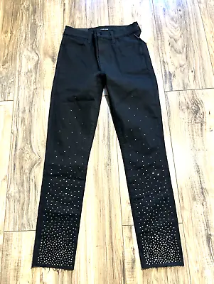 RARE NWT $298 J.BRAND PHOTO READY ALANA High Rise Crop Skinny  CRYSTAL VANITY 27 • $95