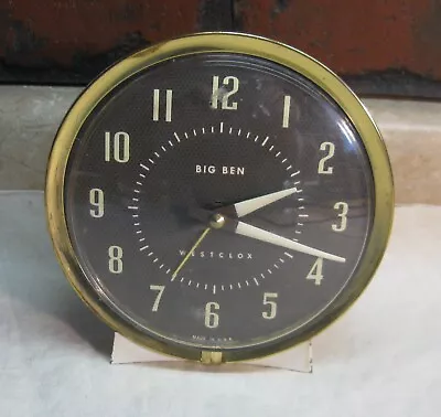 Vintage Big Ben Alarm Clock Westclox - Runs Good • $13