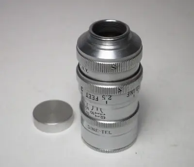 Vtg Elgeet Bolex 38mm F2.5 Movie Cinema Camera Lens Cine-Tel • $26.95