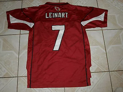 Reebok  Arizona Cardinals Matt Leinart #7 Football Jersey Junior Sewn Logo L • $18.88