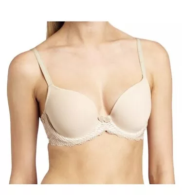 Wacoal 853117 Underwire Padded La Femme Contour Full Coverage Bra 32D Nude • $20.99