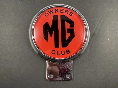MG Owners Club Badge • $75
