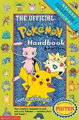 Official Pokemon Handbook [With Pokemon Poster] By Barbo Maria S. • $5.41
