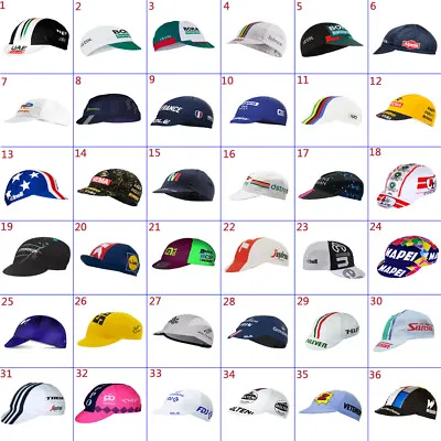 2023 Cycling Team MTB Cap Cycling Cap Hat Retro Cycling Cap Vintage Cycling Caps • $10.99