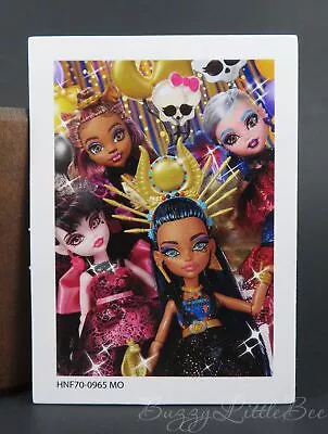 Monster High Doll G3 Cleo De Nile Monster Ball Trading Card Photo Of The Girls • $13.99