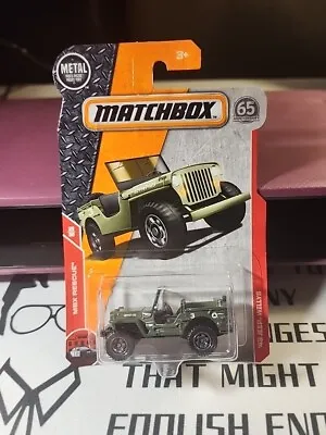 Matchbox ‘43 Jeep Willys Military MB784 Army Truck Jeep • $3