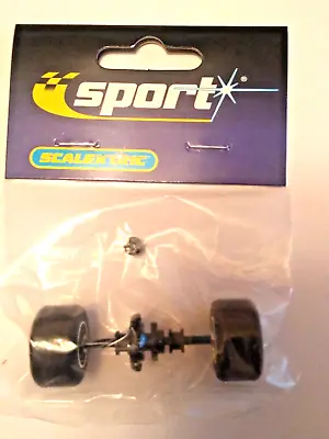 Scalextric Williams F1 Rear Axle Tyres Silver Wheels And Gears W9064 • £4.45
