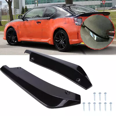 Gloss Black Rear Bumper Diffuser Lip Canard Splitter Kits For Scion TC XB FR-S • $21.06