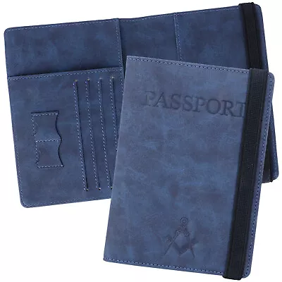 Masonic Freemasons Travel Passport Holder Wallet Gift • £17.99