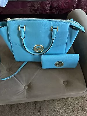 Michael Kors Hudson Lg Satchel With Matching Wallet • $149