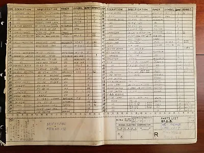 Wiring Diagrams C#1017 For Mori Seiki MV-35/40 Machine With Fanuc 6MB Control • $98