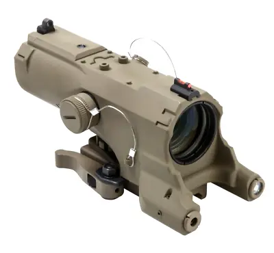 VISM ECO MOD2 Scope 4x34 UTR W/ NAV Lights & Laser QR Hunting Sight Scope TAN • $229.99