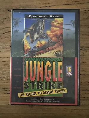 Jungle Strike Sega Mega Drive With Manual🔥HOT GAME🔥 • $34.95