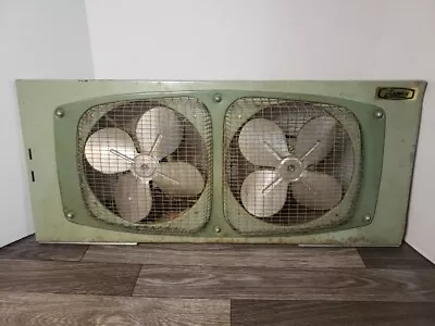 VTG Marvin Model 210 Dual Twin Alternating Window Fan Industrial • $125