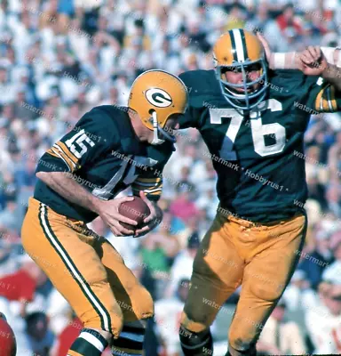 1967 SUPER BOWL 1 PACKERS Vs CHIEFS Bart Starr NFL FB Original 35mm Photo Slide • $40