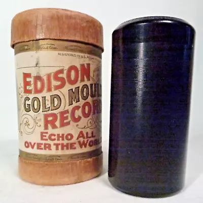 EDISON 2 MINUTE WAX OPERA CYLINDER B.52 Cavalleria Rusticana  FLORENCIO CONSTANO • $134.99