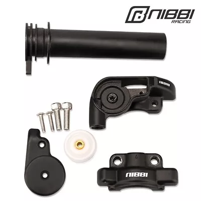NIBBI Motorcycle Twist Throttle Assembly 7/8  Pit Dirt Bike Handlebar Grip 22mm • $19.94