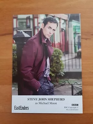 Eastenders - Steve John Shepherd - Hand Signed Cast Card  • £6