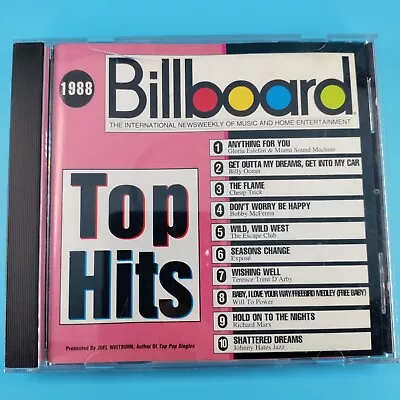 1988 Billboard Top Hits Audio CD By Various Artists  Mixed • $4.25