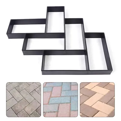 L Type Concrete Walk Pavement Molds Paving Mold Cement Brick Stone Road Paver US • $18.05