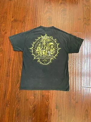 Vintage Aztec Dream T-Shirt Size L Reynas Aztecas Chicano Culture Mexico ODM • $39.99