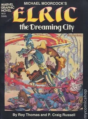 Elric The Dreaming City GN #1-1ST VG 1982 Stock Image • $24