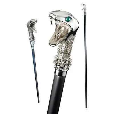 Noble Collection Wizarding World Harry Potter Lucius Malfoy Walking Stick Wand • $180