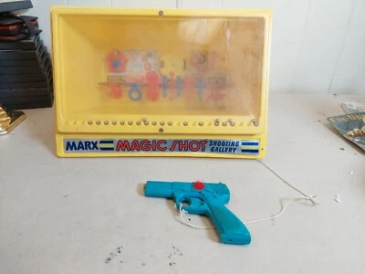 £48.69 • Buy Vintage 70s Marx Magic Shot Shooting Gallery With Gun 