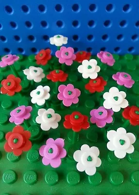 LEGO Bulk Flowers X8 Creator City Town Train Trees Minifigs Utensil Friends NEW • $6.75