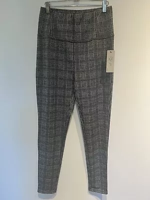 RD Style Leggings Pants Pull On Houndstooth Womens Size Large NWT • $15