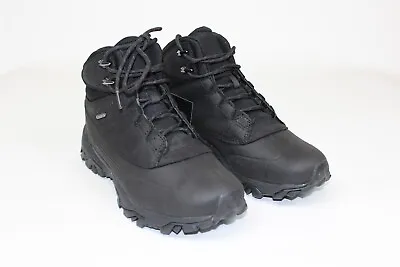 New Merrell Coldpack Ice + Mid Polar Men's Black Boots Multiple Sizes #150007 • $58.06