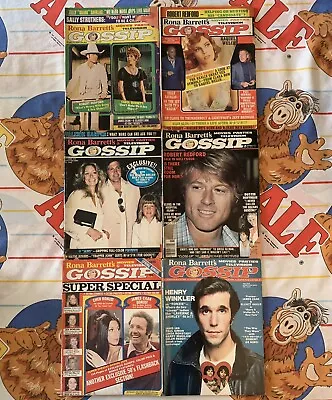 Vintage Rona Barrett’s Gossip TV Movie Magazines 70s • $14.99
