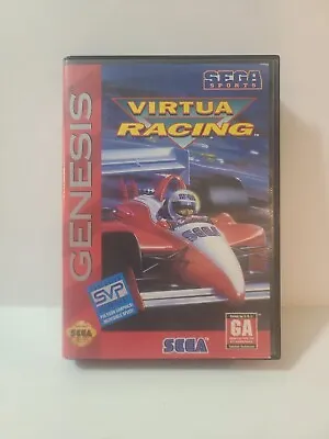 Virtua Racing (Sega Genesis 1994) CIB Complete Fun Authentic Racing Game Good • $55.55
